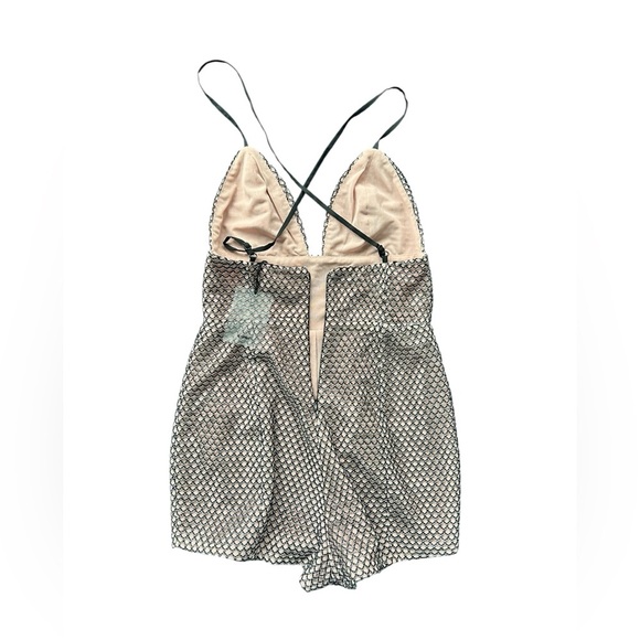 Revolve NBD Salt Shaker Romper Black and Silver XS NWT - Picture 8 of 12